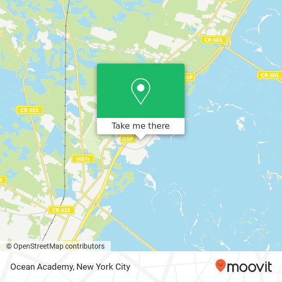 Ocean Academy map