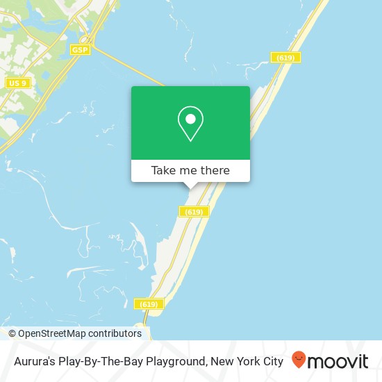 Mapa de Aurura's Play-By-The-Bay Playground