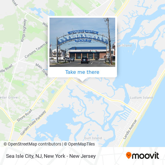 Sea Isle City, NJ map