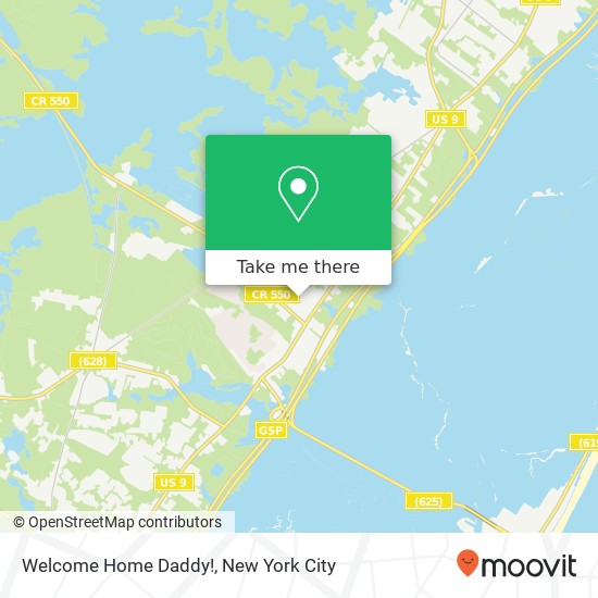Mapa de Welcome Home Daddy!