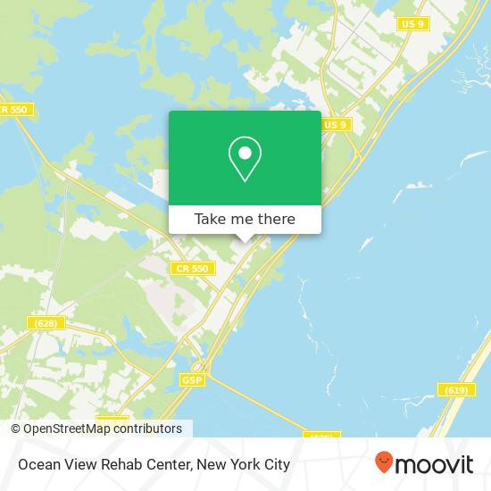 Ocean View Rehab Center map