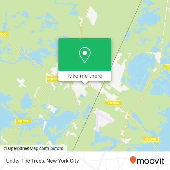 Mapa de Under The Trees