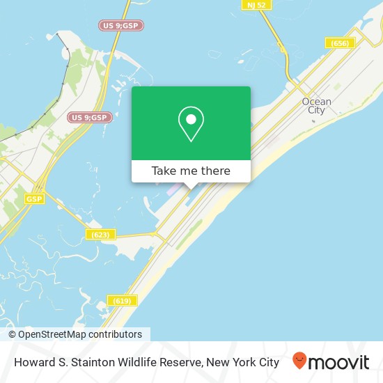 Howard S. Stainton Wildlife Reserve map