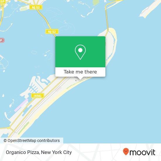 Organico Pizza map