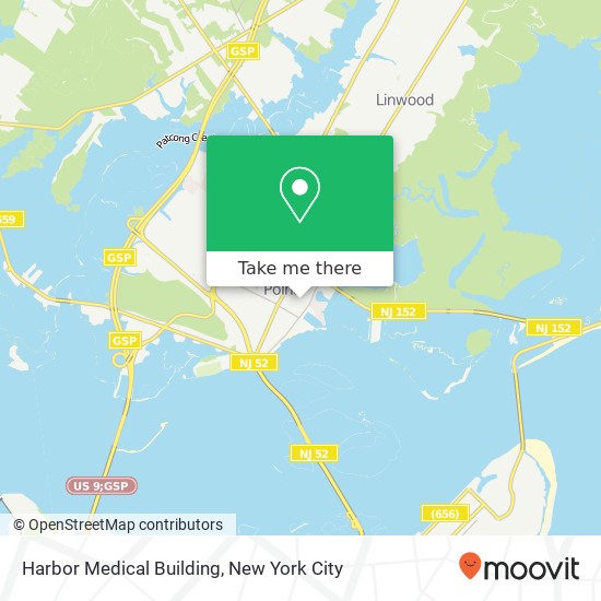 Harbor Medical Building map