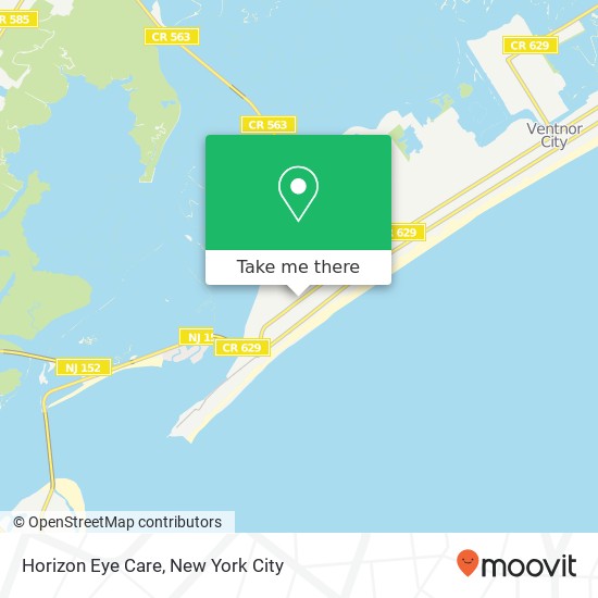 Horizon Eye Care map