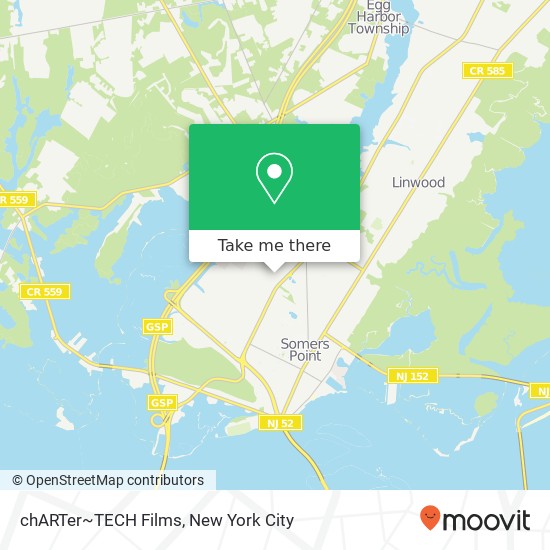 chARTer~TECH Films map