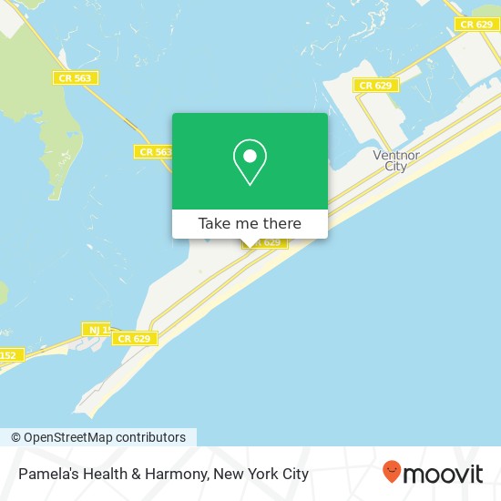 Mapa de Pamela's Health & Harmony