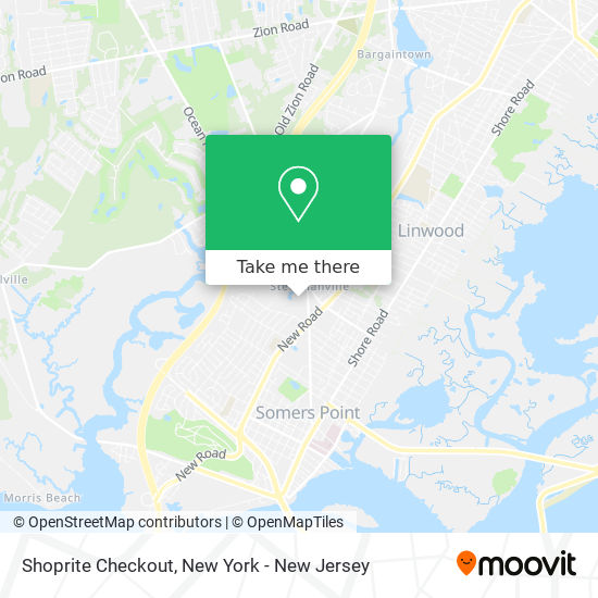 Mapa de Shoprite Checkout