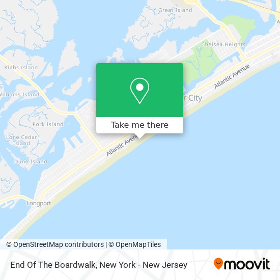 End Of The Boardwalk map