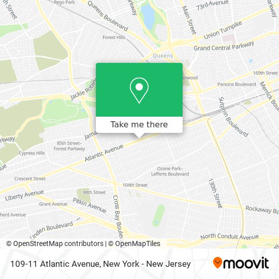 Mapa de 109-11 Atlantic Avenue