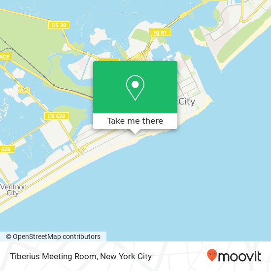 Mapa de Tiberius Meeting Room