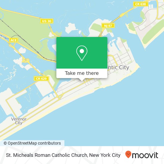 Mapa de St. Micheals Roman Catholic Church