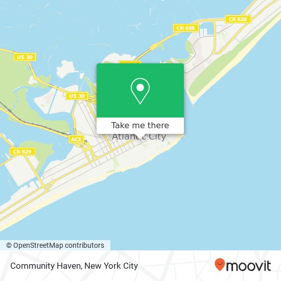Community Haven map