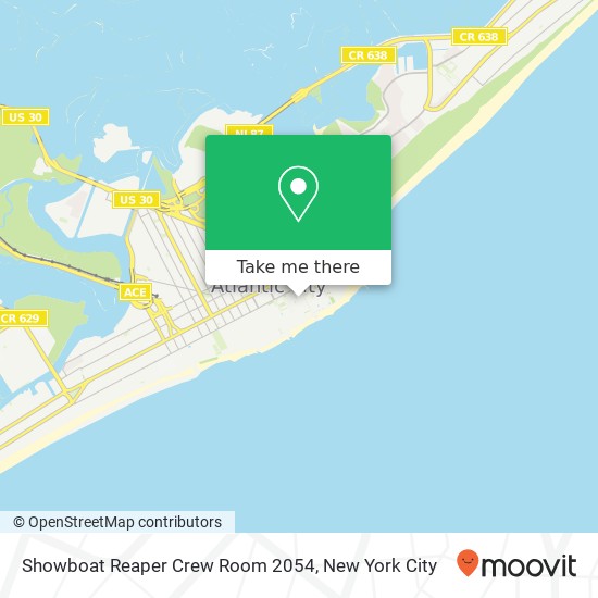 Mapa de Showboat Reaper Crew Room  2054