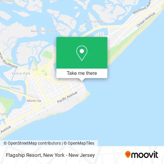 Flagship Resort map