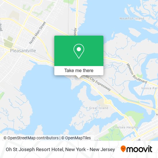 Mapa de Oh St Joseph Resort Hotel