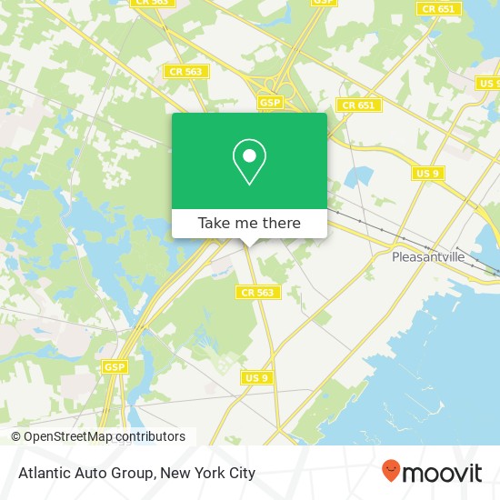 Atlantic Auto Group map