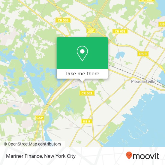 Mariner Finance map