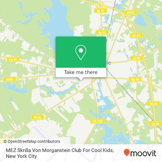 Mapa de MEZ Skrilla Von Morganstein Club For Cool Kids