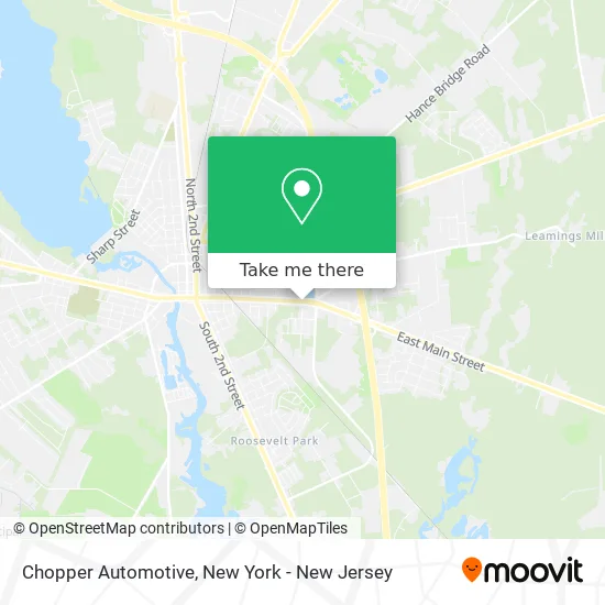 Chopper Automotive map