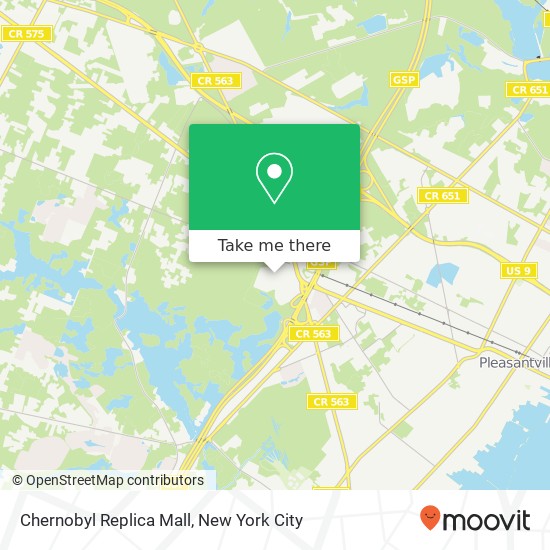 Chernobyl Replica Mall map
