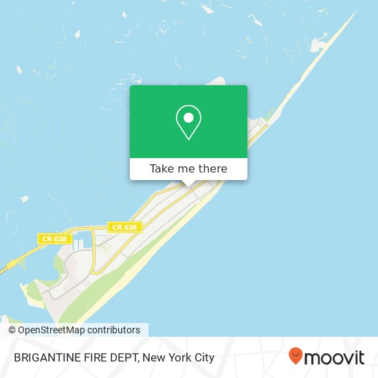 BRIGANTINE FIRE DEPT map