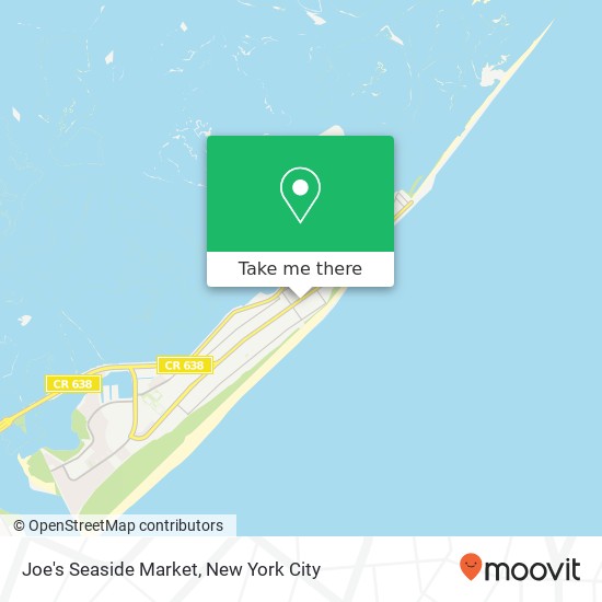 Mapa de Joe's Seaside Market