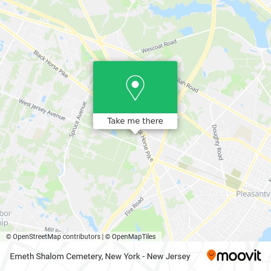 Emeth Shalom Cemetery map