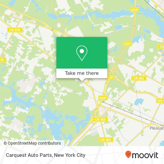 Carquest Auto Parts map