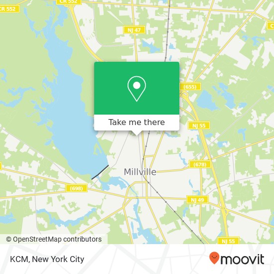 KCM map