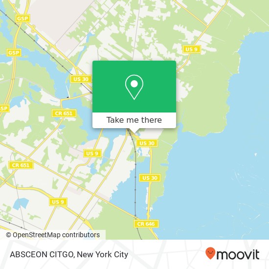 ABSCEON CITGO map