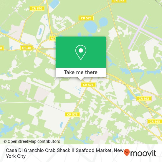 Mapa de Casa Di Granchio Crab Shack II Seafood Market