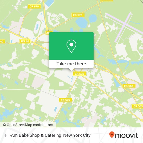 Mapa de Fil-Am Bake Shop & Catering