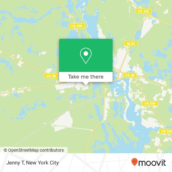 Mapa de Jenny T