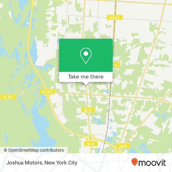 Mapa de Joshua Motors