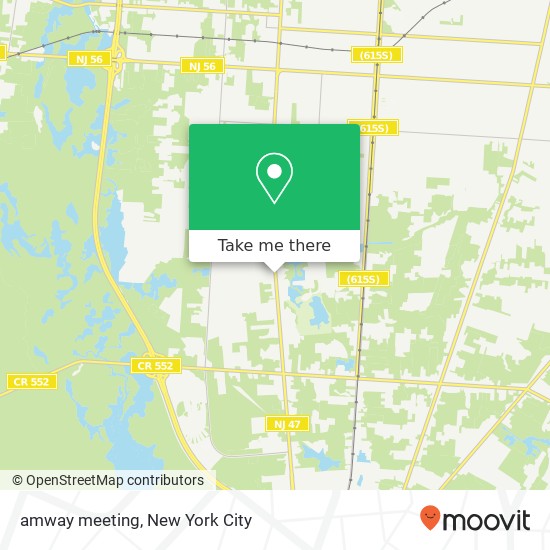 amway meeting map