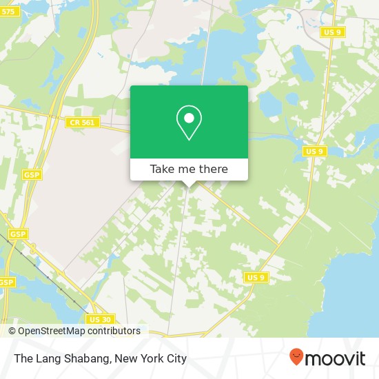 Mapa de The Lang Shabang