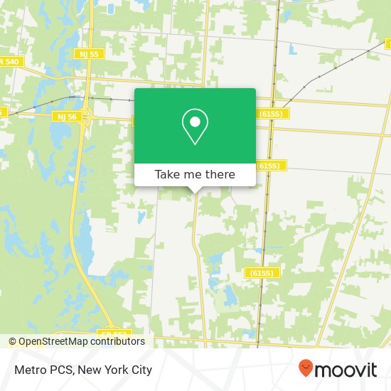 Metro PCS map