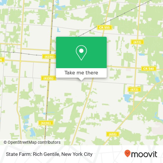 Mapa de State Farm: Rich Gentile