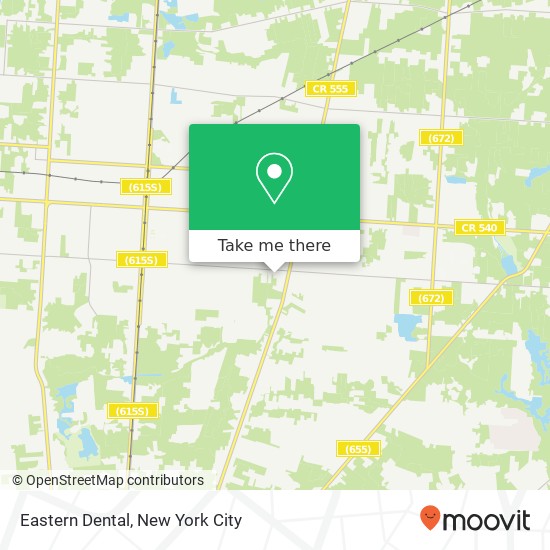 Eastern Dental map