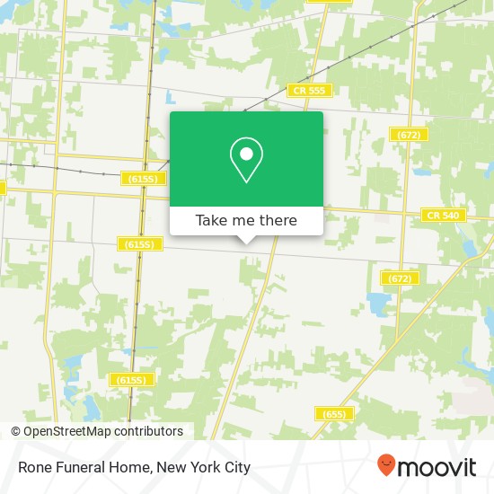 Mapa de Rone Funeral Home