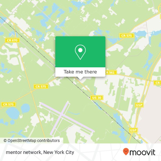 mentor network map