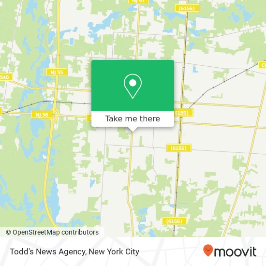Todd's News Agency map