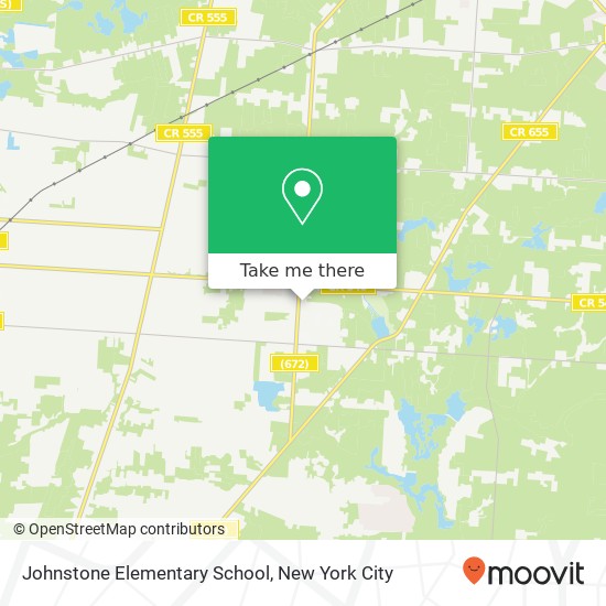 Johnstone Elementary School map