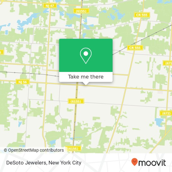 DeSoto Jewelers map