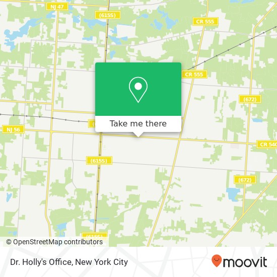 Dr. Holly's Office map