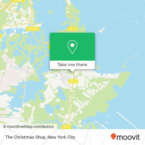Mapa de The Christmas Shop