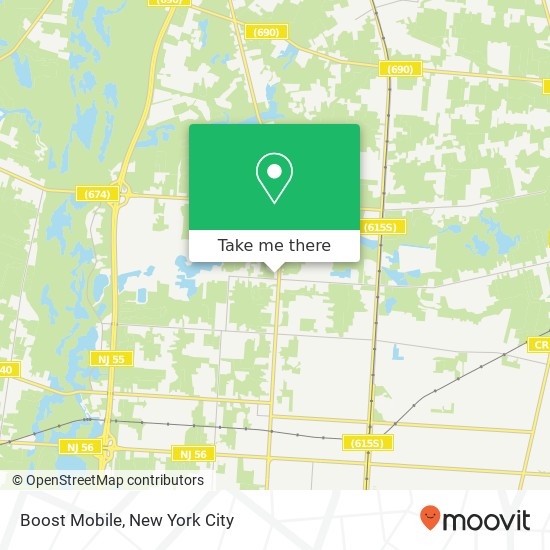 Boost Mobile map