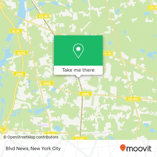 Blvd News map